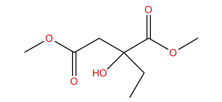 Dimethyl 2-ethyl-2-hydroxysuccinate